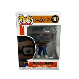 Funko Pop Rocks Jazz‎ Miles Davis 191 Figure